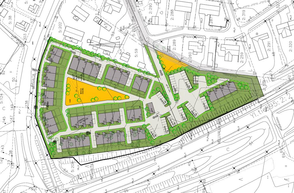 KIVIKIILA ASEMAKAAVAMUUTOS Kopposela Lauri HANKE NRO 3458 A 5000 k-m² KKL LUONNOS 05/2019 16.