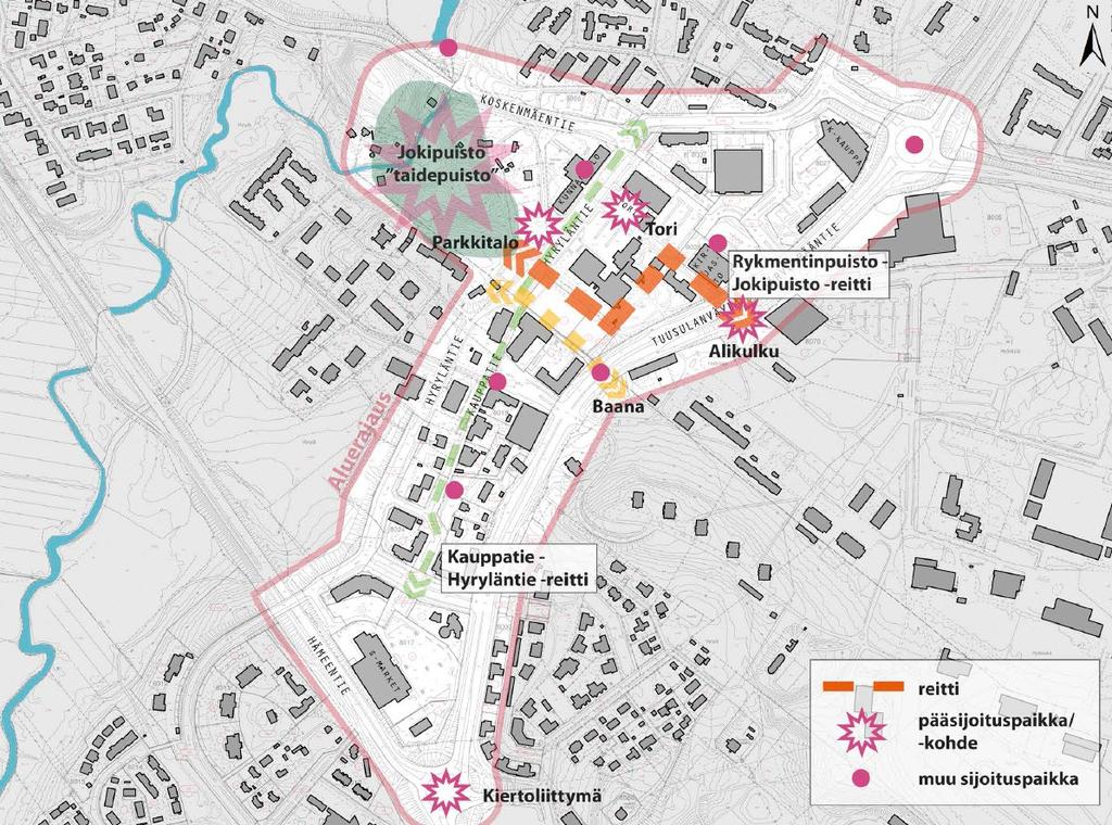 HYRYLÄN KESKUSTAN TAIDEOHJELMA Karjalainen Vilma KL 5/2019 nopeampaa väestönkasvua, monimuotoista asumista ja laadukasta