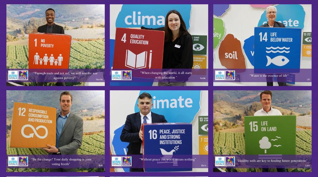 SDG S Connect sustainable organic agriculture with global goals Show that our sector is not