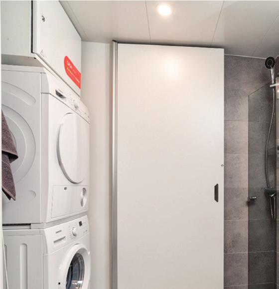 Swegon CASA W3 Smart Ekodesign energialuokka A* Ilmavirta-alue 1-8 l/s Lämmönvaihtimen lämpötilahyötysuhde jopa 82% (EN 38) Vuosihyötysuhde jopa 73% Tarpeenmukainen kosteusautomatiikka (RH) vakiona