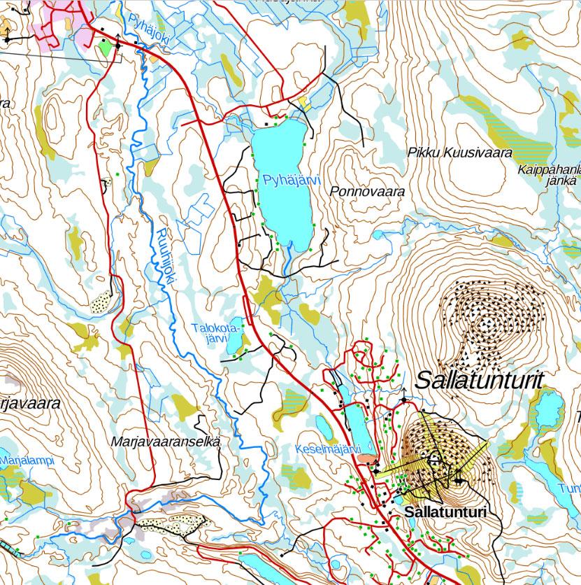 SALLAN KUNTA Sallatunturin asemakaavan laajennus, Pyjäjärvenselän teollisuusalue