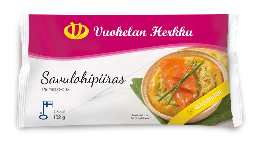 suola], riisijauho, tapiokatärkkelys, pinaatti, sipuli, nostatusaineet (E450, E500), suola, psyllium, sokeri, tilli, mustapippuri. Energia...1277 kj/305 kcal Rasva...20 g josta tyydyttynyttä.