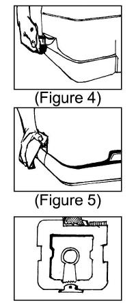 f. Kaksinkertainen tiivistys suojaa vuodoilta ja hajuilta (Kuva 4) Kuva 4 g.