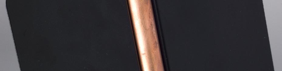 the copper  Lay the aluminium