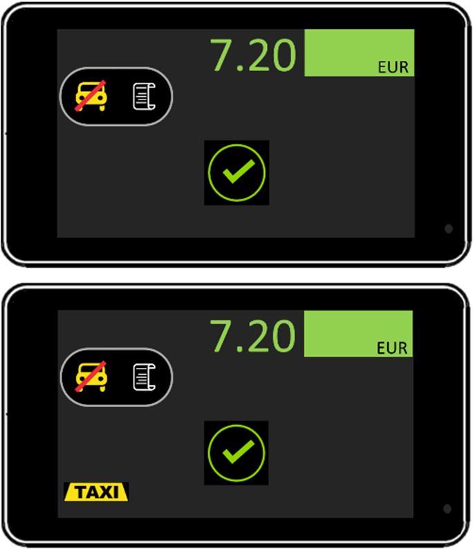 Kuitin tulostaminen maksutapahtuman yhteydessä voidaan ohittaa käteismaksuissa, mikäli sitä ei ole paikallisella lainsäädännöllä vaadittu.