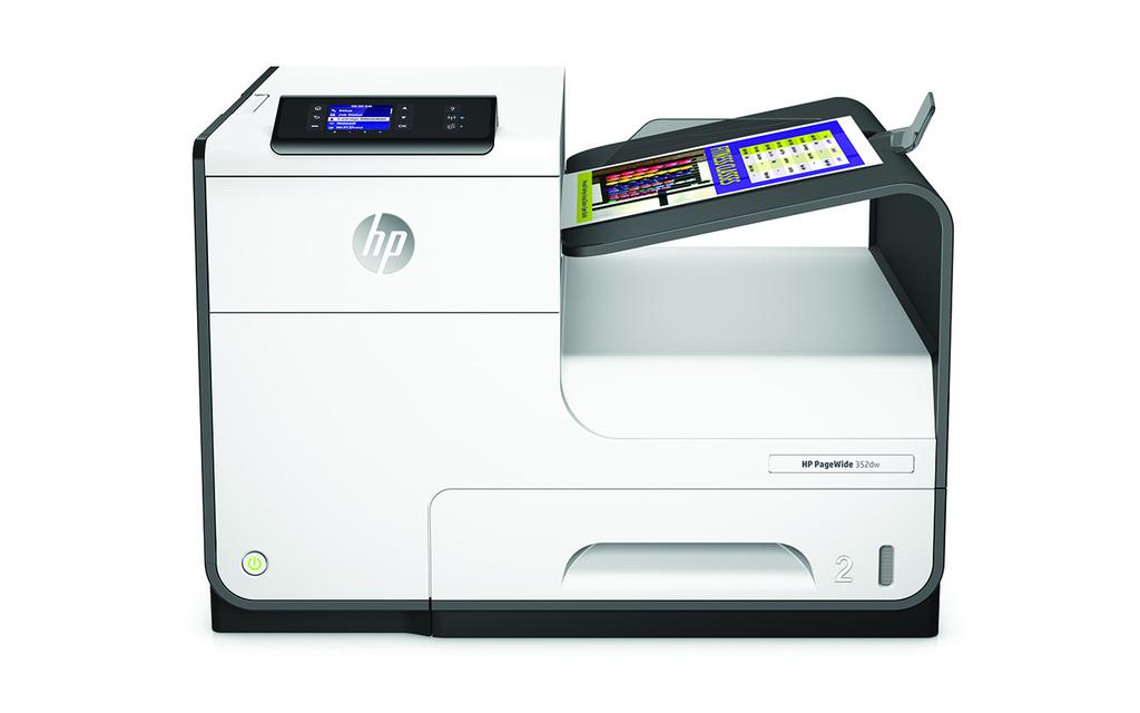 Tiedot Luokkansa nopein tulostin, edullinen käytössä, HP PageWide on nopeampi kuin muut luokkansa väritulostimet.
