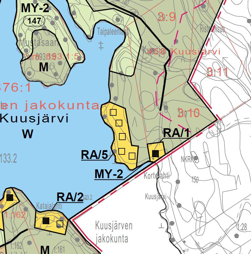 Kuoreveden rantayleiskaavan muutos