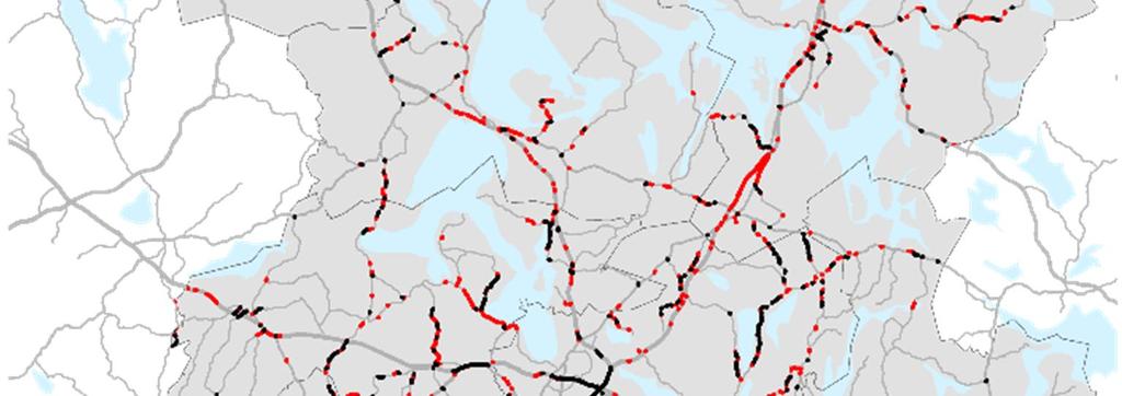 Maakunnan tavarakuljetukset keskittyneet tieverkolle Maakunnan logistinen sijainti on elinkeinoelämän