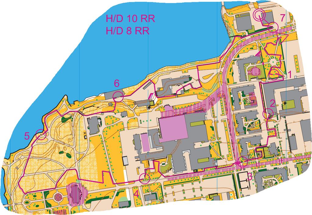 RR Viitoituksen väri voi olla myös violetti,