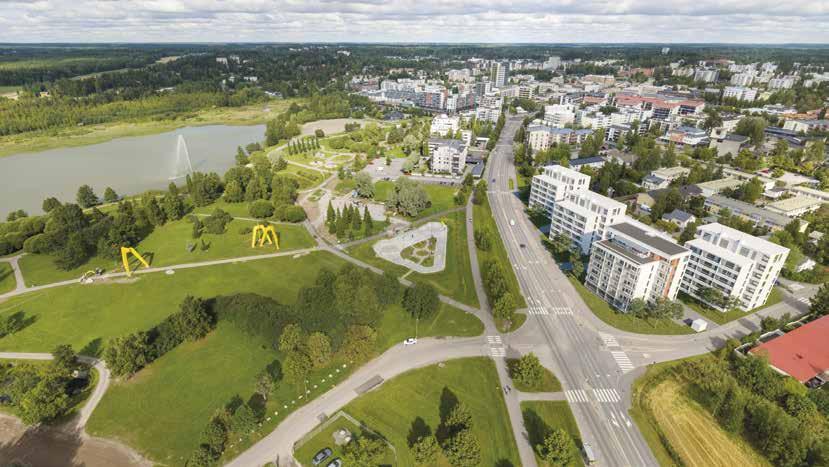 Ainutlaatuinen Tuusulanjärvi, Järvenpään keidas Järvenpää on juuri sopivan kokoinen 40 000 asukkaan kaupunki, yhtä aikaa rauhallinen ja vireä.