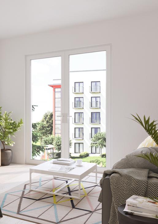 TILAT Asuntoesittely Upea ja moderni yksiöasunto, jossa on neliöitään tilavampaa tuntua.
