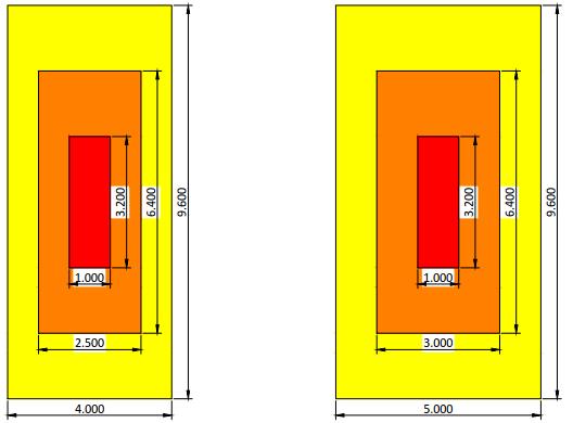 25 4 Results 4.1 The Load Intensity on top of the Subgrade 4.1.1 The Studied Area The load intensity on top of the subgrade was studied with varying load models.