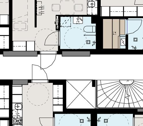 H+ 28,5 m² KH KH B41 H+ 33,0 m² HISSI KH