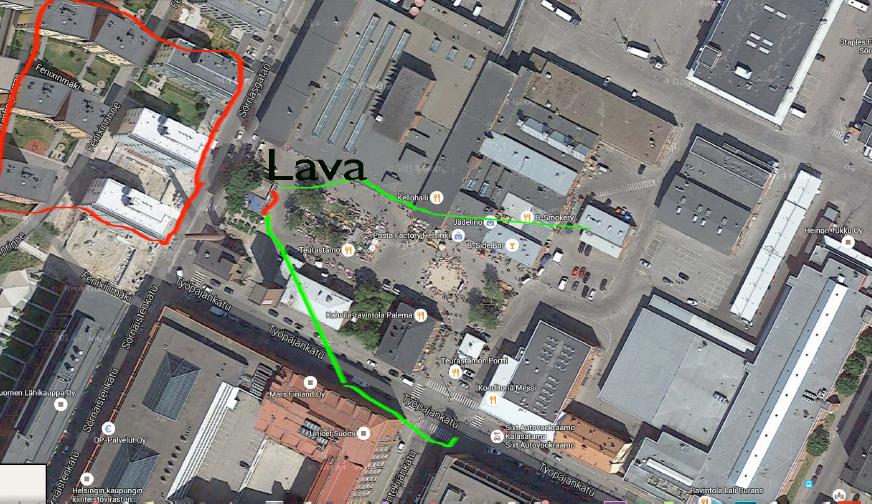 Helsingin kaupunki Pöytäkirja 2 (7) Ilmoitus koskee VISIO Festival 2016 -ulkoilmakonserttia ja siihen liittyvää äänentoistolaitteiston testausta torstaina, perjantaina ja lauantaina 30.6-2.7.2016 Teurastamon pihalla osoitteessa Työpajankatu 2.