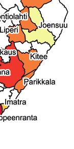 Espoo Helsinki Vantaa Tampere Porvoo Turku Jyväskylä Seinäjoki Hämeenlinna Oulu Kuopio Lahti Mikkeli Joensuu Rovaniemi Vaasa Lappeenranta Rauma Pori Kotka Kouvola VERTAILUN KUNNAT