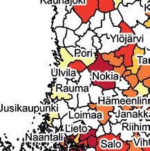 15 175 225 /kk Omakotitalossa yksinelävä eläkeläinen käyttää tuloistaan jopa 4-5 % asumiseen.