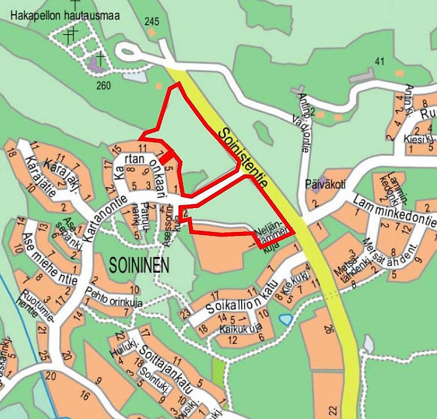 Naantalin kaupunki Asemakaavan selostus Ak-362 sivu 2/18 1.