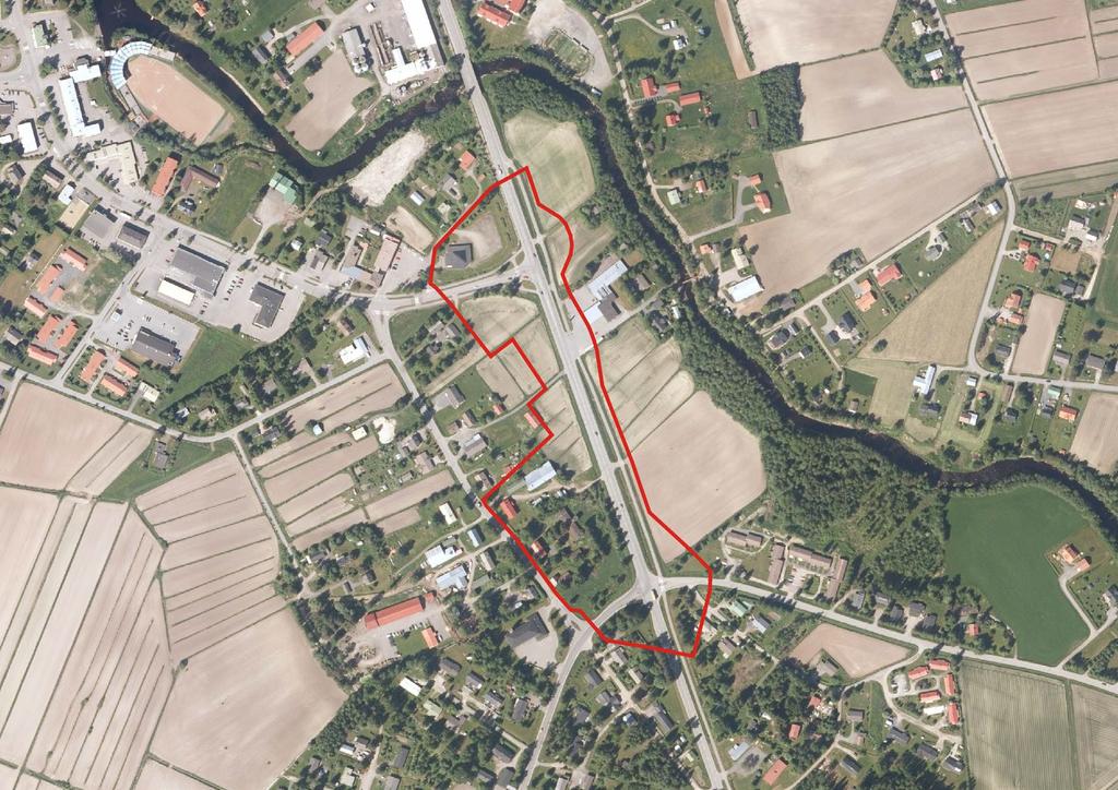 VIMPELIN KUNTA KESKUSTAN ASEMAKAAVAN MUUTOS JA LAAJENNUS, KANTATIEN 68 YLEISEN TIEN ALUE, KORTTELIT 52-54 5 3. LÄHTÖKOHDAT 3.1 