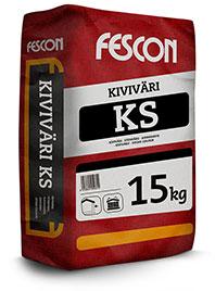 Kiviväri KS 2 / 10 KIVIVÄRI KS Tuotekuvaus Fescon Kiviväri KS on kalkkisementtiperusteinen maali, jonka tartuntaominaisuuksia, säänkestoa ja työstettävyyttä on parannettu lisäaineilla.