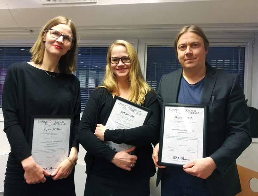 Kunnioittavasti köyhyydestä -tunnustuksia journalisteille vuonna 2018 Suomen köyhyyden ja syrjäytymisen vastainen verkosto EAPN-Fin palkitsi kolme journalistia Kunnioittavasti köyhyydestä