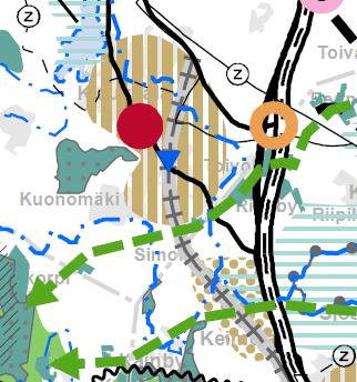 Elinkeinot ja kauppa Kaupan alue Kaupan alue Kestävästi saavutettavia Parannetaan TIVA-kaupan sijoittumismahdollisuuksia Täydennetään keskustan alueiden