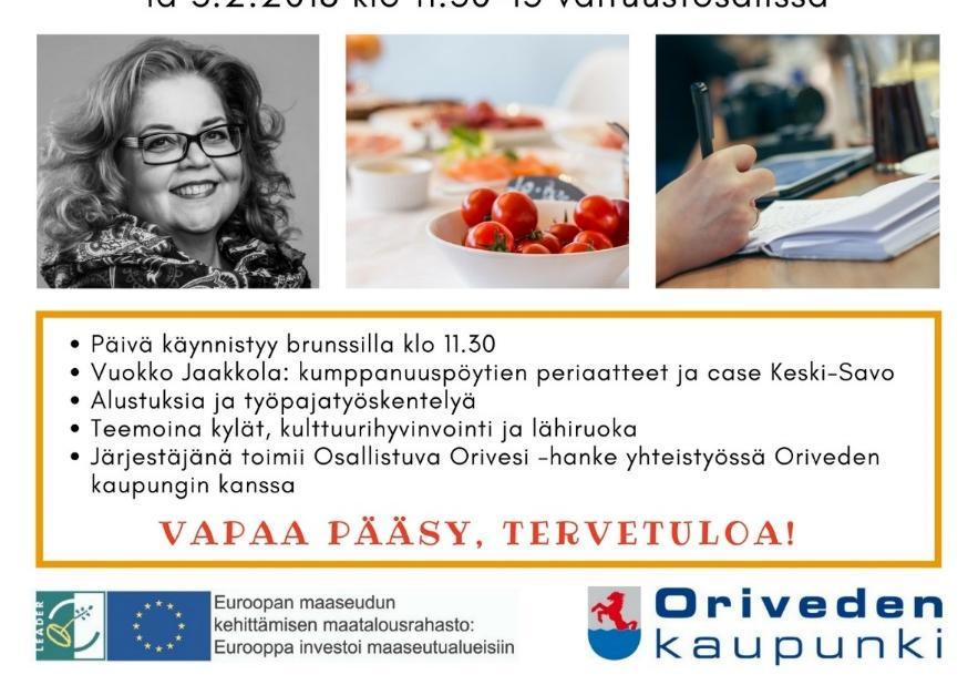 Kumppanuuspöytämallin yhden vuoden kestävä pilotointi käynnistyy kaupunginhallituksen päätöksellä syksyllä 2018.
