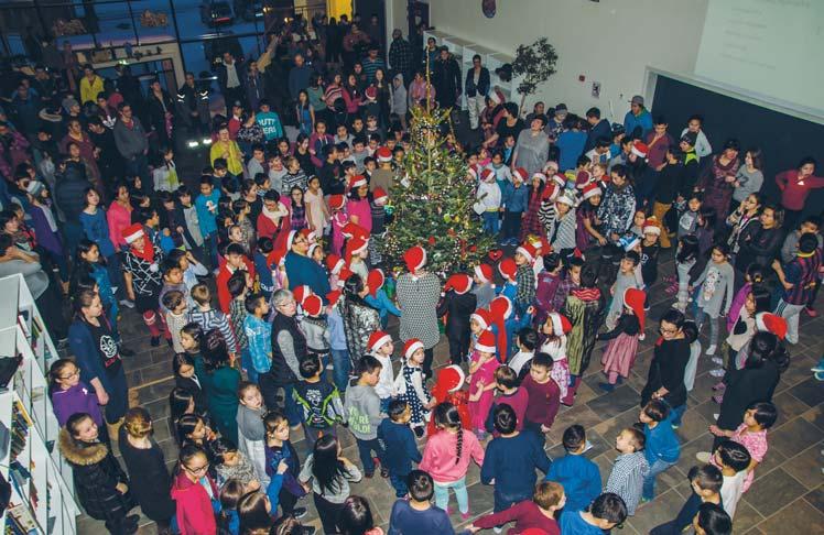 Minngortuunnguup atuarfiani juullerpalaartitseqqaarneq Minngortuunnguup atuarfiani atuartut paarlersuarmi orpik kaavikkaat.