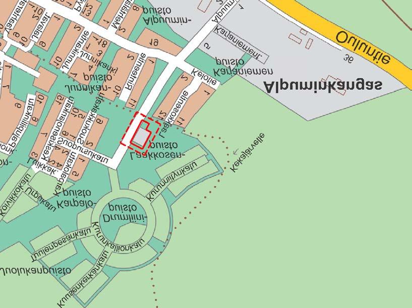 Liite 2 YLIVIESKA Asemakaavan muutos koskien Hollihaan (5.) kaupunginosan korttelia 73 sekä lähivirkistysaluetta.