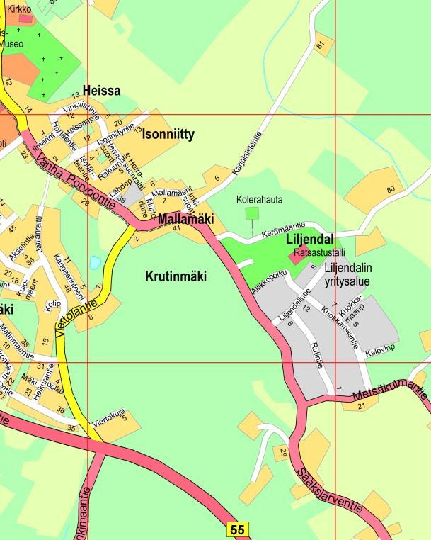 2 MÄNTSÄLÄ LILJENDAL ASEMAKAAVAN MUUTOS KORTTELIT 1006 JA 1007 Työ 242 KAAVASELOSTUS 1 PERUS- JA TUNNISTETIEDOT 1.1 Tunnistetiedot Asemakaavamuutoksen selostus, joka koskee 8.