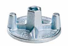 käytettäessä seinästä vesitiiviin > Asennus liittämällä tuote suoraan 26/32 mm välikeputkeen tai sovituskartioiden avulla 22/26 mm välikeputkeen > Käyttökuorma 90 kn > Tuotteen