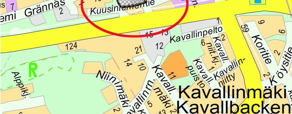 päivänä toukokuuta 2017 päivättyä, Espoon kaupunkisuunnittelukeskuksessa laadittua asemakaavakarttaa, piirustusnumero 7060.
