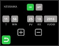 Kytke ohjainyksikkö laitteen piirikorttiin ohjeiden mukaan (sivu 20) 2.