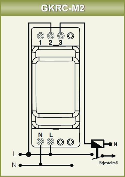 ±10% 50/60 Hz Aseteltava viive 0,1-10s