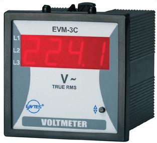 arvot EVM-R3C Snro: 67 740 50 1-vaiheinen 10-600 V AC