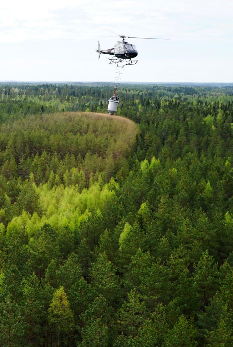 KANNATTAVA KASVU LANNOITUKSEN YHTEISTYÖ HANKKEELLA LISÄÄ PUUTA JA HIILENSIDONTAA Tornator tekee lannoitevalmistaja Yaran ja lannoituksen levittämisestä huolehtivan ForestVitalin sekä Itä-Suomen