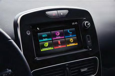 Käytännöllistä ja yhteystoiminnoiltaan erinomaista matkantekoa Renault Clioon on tarjolla kolme erilaista suomenkielistä multimediajärjestelmää.