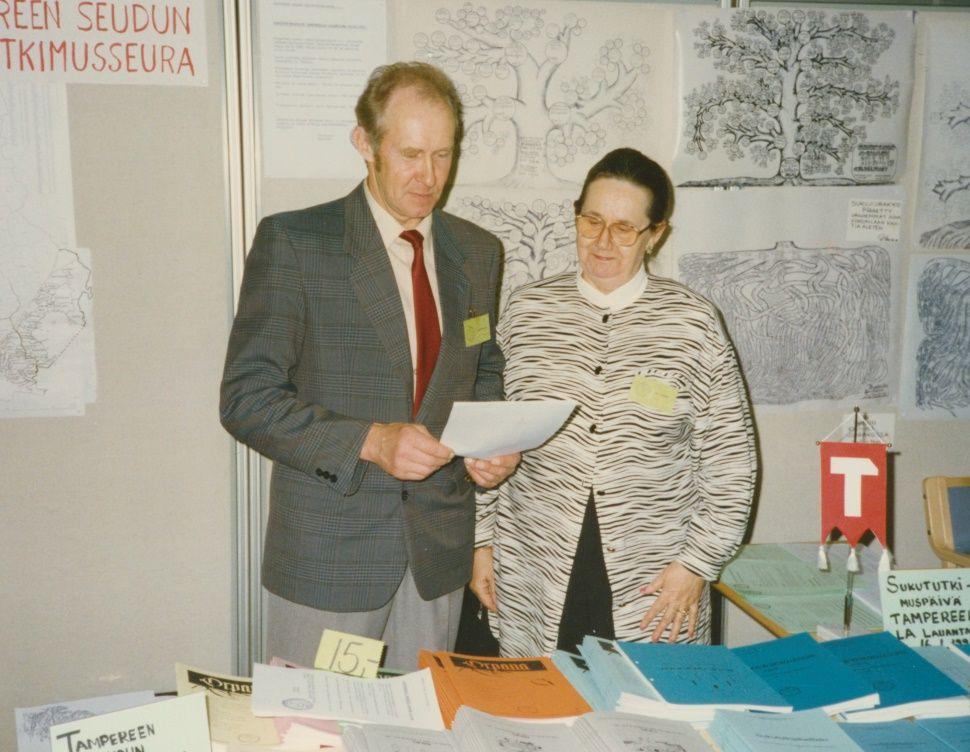 Pekka Nuottajärvi Kuvassa Pekka Nuottajärvi ja Seija Jäminki.