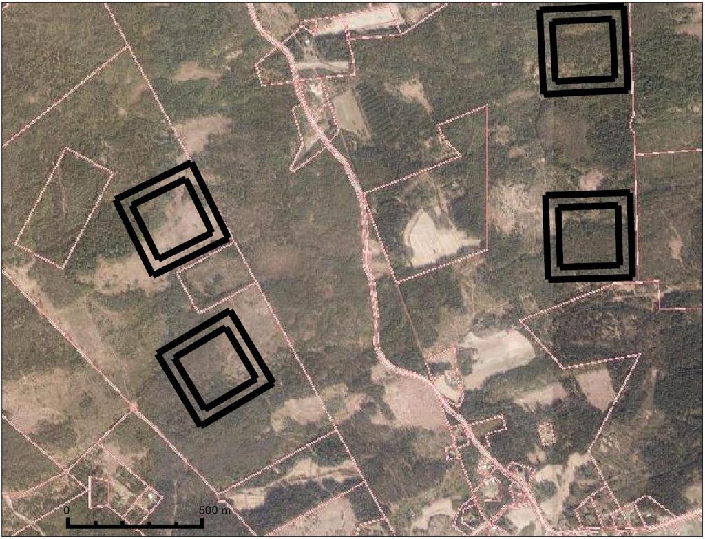 22 Kuva 12. Ilmakuva (VE 4), Lehmiön (VE 5), Kaura-ahonmäen (VE 6)