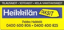 TILAUSAJOT SOTEAJOT TAVARAKULJETUKSET n Nuorkauppakamari ry.