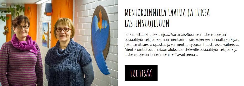 Lastensuojelun mentori