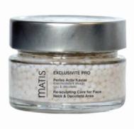 PREMIUM-HOITO ACTIV KAVIAR Re-sculpting Care for Face Neck and Decolleté Area Innovatiivinen hoitotuote, jonka helmimäiset rakeet sulavat ja vapauttavat aktiiviaineet hoidon aikana ihoon.