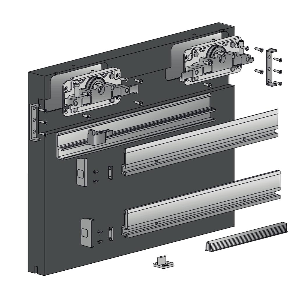 argenta slide linea argenta slide linea detailid Parts of the argenta slide linea argenta slide linea osat "Slow Stop siiniamortisaatoriga versioon Version with Slow Stop rail buffer Versio "Slow