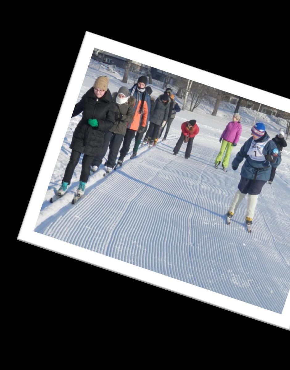 itselleen sopivan tavan ulkoilla ja