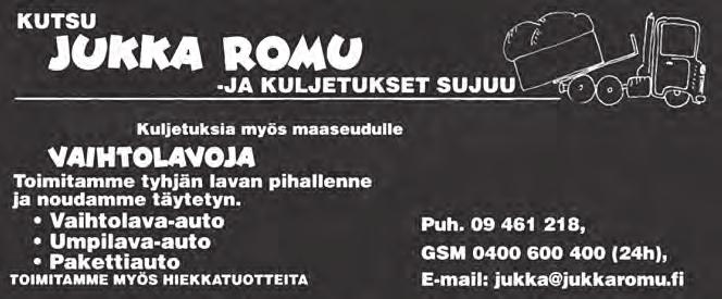 Kahvila-Konditoria Wanha Maunula Avoinna ark. 8-16.