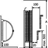 Heater installation The heater can be placed wherever in the sauna, but for safety and convenience, follow the minimum safety distances as provided below (See page 9).