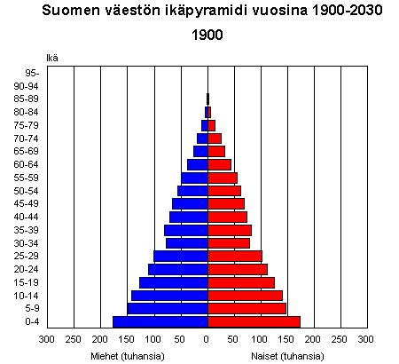 Työikäiset Ikäpyramidi Työterveyslaitos 9.