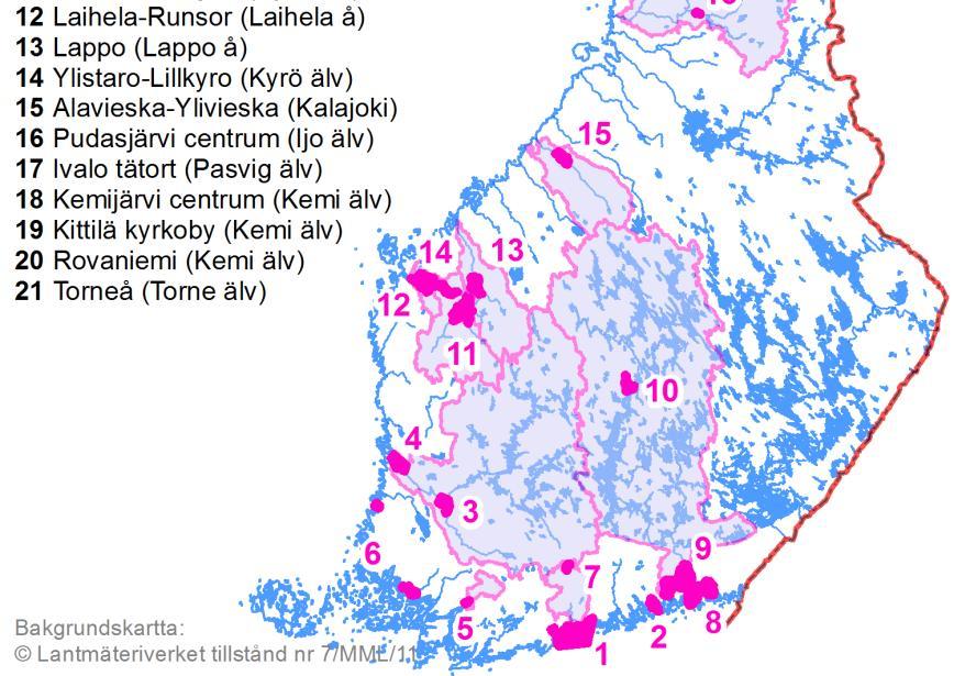 I riskhanteringsplanerna ingår målen och åtgärderna för att minska översvämningsrisker, att förebygga och lindra ogynnsamma följder av översvämningar och att främja beredskapen för översvämningar