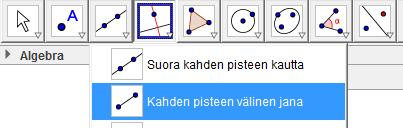 4. Ratkaise kolmion kaikkien kulmien suuruudet ja sivujen pituudet. a. b. c. d. Kolmion mitat voi selvittää myös piirtoalueen avulla.