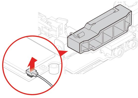 2. Irrota tallennusasema tai PCI Express -kortti.
