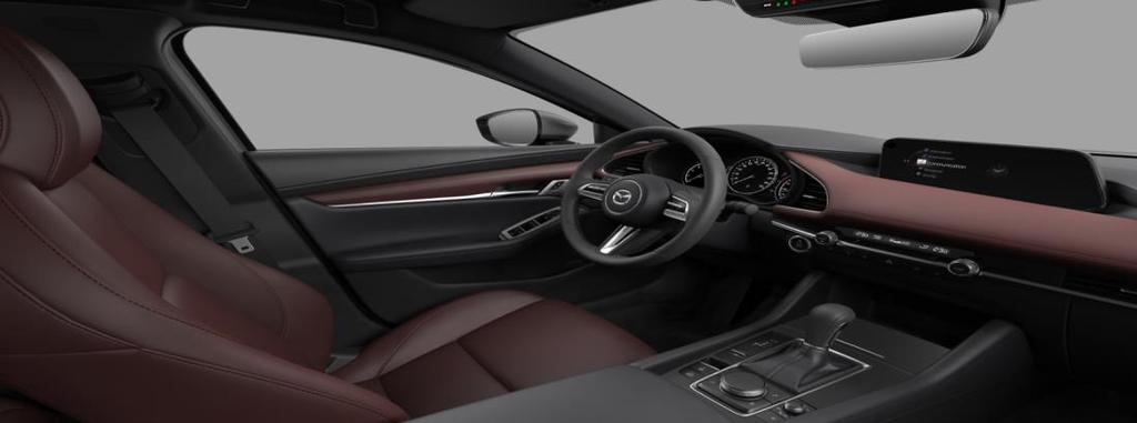 Sisätilojen värivaihtehdot Luxury Musta nahka: Luxury Musta kattoverhoilu vain Hatchbackissä.